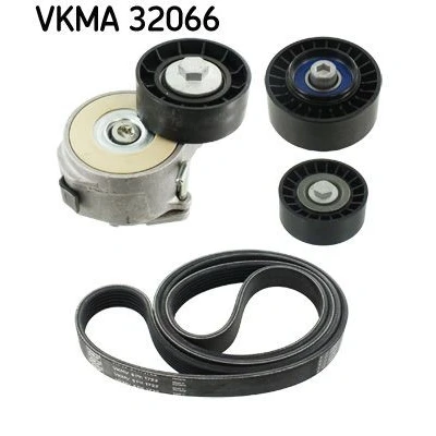 Image of 1204187, 1204294, 1204295, 55190811, 55562251 V ribbed belt set SKF VKMA 32066 ALFA ROMEO: 159 Sportwagon