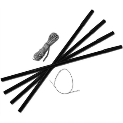 Image of TentSpares Hi Gear Gobi 4 &amp; Elite Fibreglass Tent Pole Repair Kit, Poles Replacement, Accessories
