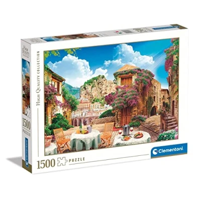 Image of Clementoni 31695 Collection Italian Sight 1500 Pieces Adult Jigsaw Puzzles, Made in Italy, Multi Coloured