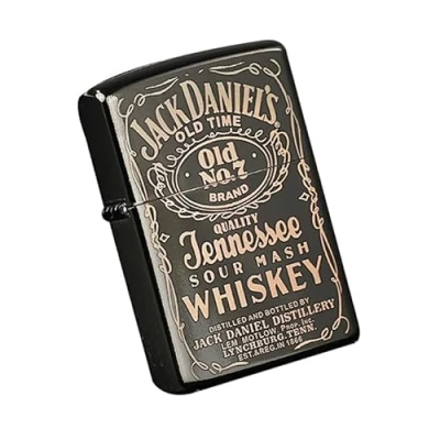 Image of junweideyi Chinese Style Lighter of The Gifts，Replaceable for Zippo (Only Case), Compatible Insert Size 3.6cm * 1.2cm 5cm，Lighter Housing (Black)