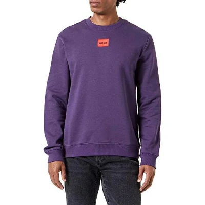 Image of HUGO Men&#039;s Sweatshirt, Dark Purple509, M