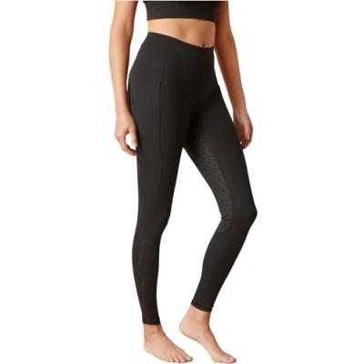 Image of ARIAT Womens EOS 2.0 Full Seat Riding Tights Black Size M