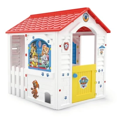 Image of Chicos Paw Patrol House Garden Cabin for Children + 24 Months Sturdy and Durable Outdoor Children&#039;s with Easy Assembly Dimensions: 84 x 103 104 cm (89526)