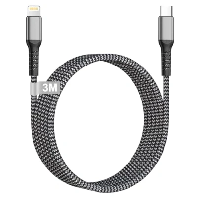 Image of USB C to Lightning Cable 3M[Apple MFi Certified], iPhone Charger 3M Long Fast Nylon Lead Wire for 14/13/12/11/X/XS/XR/8/7/6, iPad