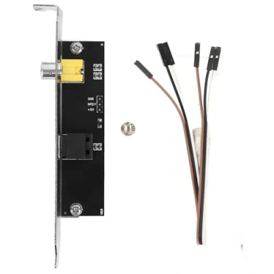 Image of Fafeicy Cable Bracket OutPlate SPDIF Optical Electrical Components for ASUS GIGABYTE MSI Motherboard