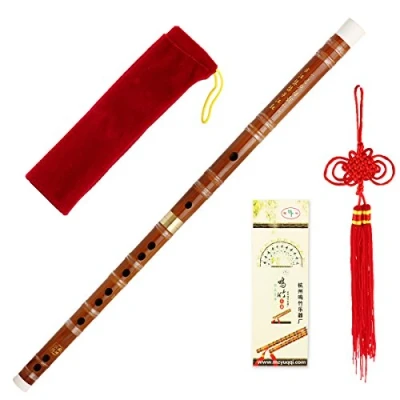 Image of NEW Nice Quality Traditional Handmade Chinese Musical Instrument Bamboo Flute/dizi in D Key