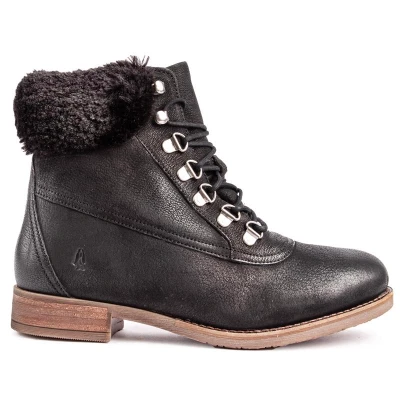 Image of Hush Puppies Women&#039;s Effie Fashion Boot, Black, 8 UK