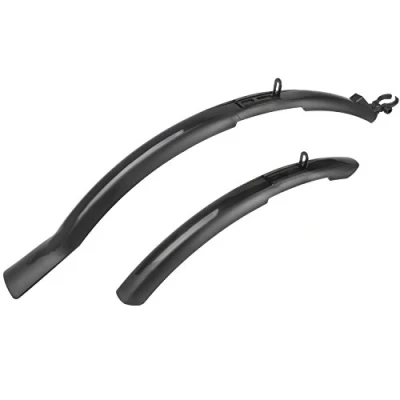 Image of M Wave Unisex Adult Max Universal Mudguard Set Black, 26 29 Inch