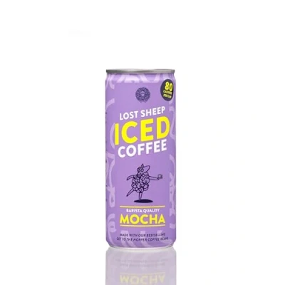 Image of Iced Coffee Mocha Cans by Lost Sheep Chocolate Multipack of 12 x 250ml Traceable Ready to Drink Speciality Our Award Winning Blend