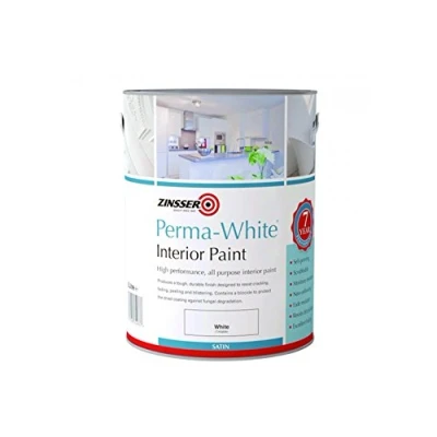 Image of Zinsser Perma White Interior Satin 10 litres