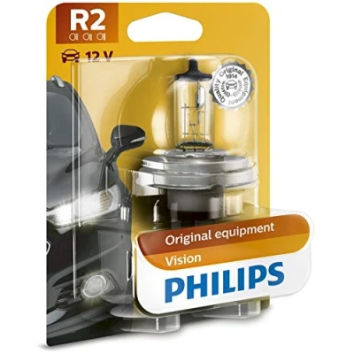Image of 57M6844 Light Bulbs PHILIPS Visio 12475B1 R2 (Bilux) 12V 45/40W P45t 41 Halogen
