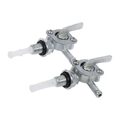 Image of Fuel Petrol Tank Switch, 2Pcs Gas Switch Generator Tap Shut off Valve for ATV Quad Pocket Pit Dirt Bike Go Kart Motorcycle