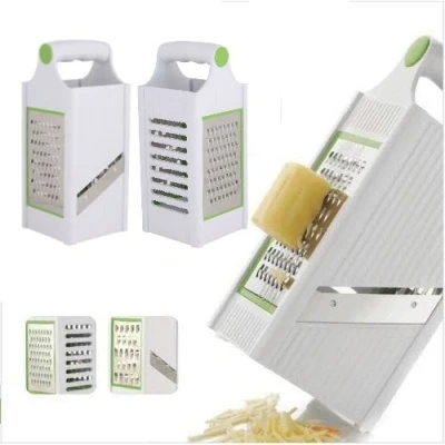 Image of 4 Sided Grater and Slicer Stainless Steel Box Cheese Vegetable