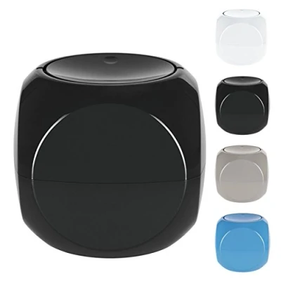 Image of Spirella Bathroom bin, Black, 14 x cm