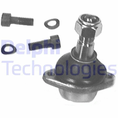 Image of 281407361, 281407361B Ball joint DELPHI TC201 Front Axle 53,5mm 109mm 86,1mm VOLKSWAGEN: LT 28 35 I Platform / Chassis, Van
