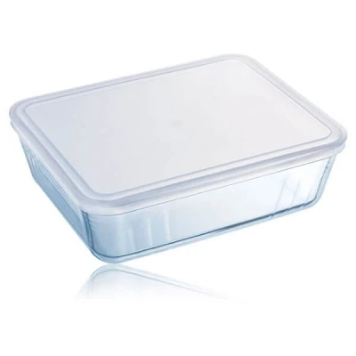 Image of Pyrex Cook &amp; Freeze 27cm Rectangular Dish With Lid