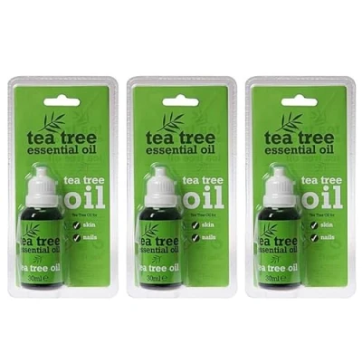 Image of Set of 3 Tea Tree Essential Oil 30ml Best for Skins &amp; Nails