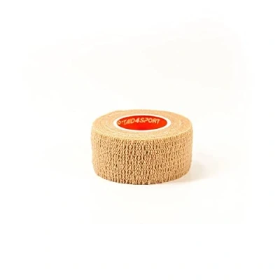 Image of First Aid 4 Sport Latex Free Cohesive Bandage 5cm x 4.5m Tan 1 Roll