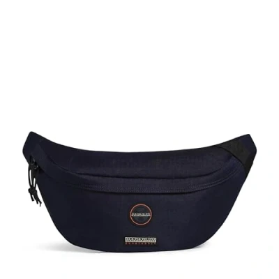 Image of Napapijri Np0a4h65 Men&#039;s Waist Bag Cotton and Synthetic Blend Navy, marine, Taglia Unica