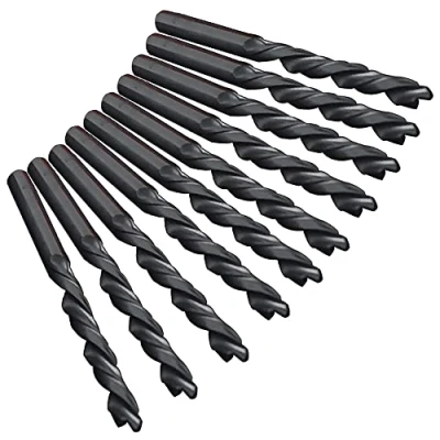 Image of Jobber Twist Drills MASO 10 x 2.5mm Ground HSS Drill Bits Metric High Speed Steel Ideal for processing of iron, wood, aluminum, etc.