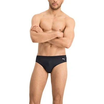 Image of Puma SWIM MEN Classic Brief Swimming briefs, Men&#039;s, Size: Small, Black