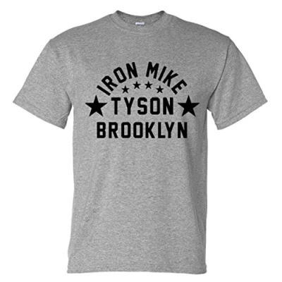Image of Mighty Mick&#039;s Boxing Gym Rocky Movie Inspired Training Mens T Shirt (Large) Sports Grey
