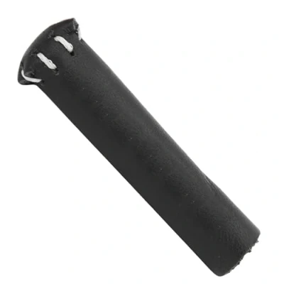 Image of Vbest life Billiard Stick Protector, Leather Snooker Cue Tip Cover Pool Protector (Black)