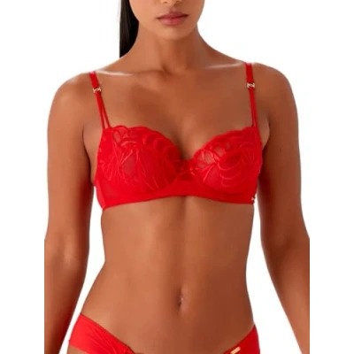 Image of Gossard Women&#039;s Non Padded Balconette Bra, Red (Fiesta Red), 36A