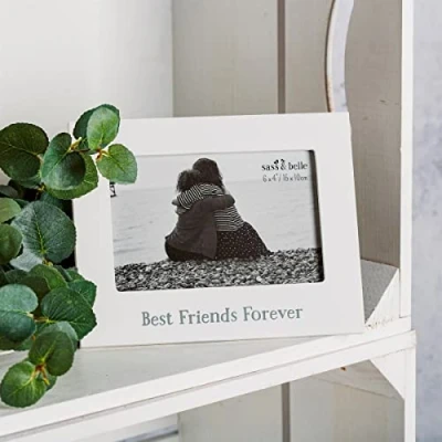 Image of Sass &amp; Belle Best Friends Forever Photo Frame White