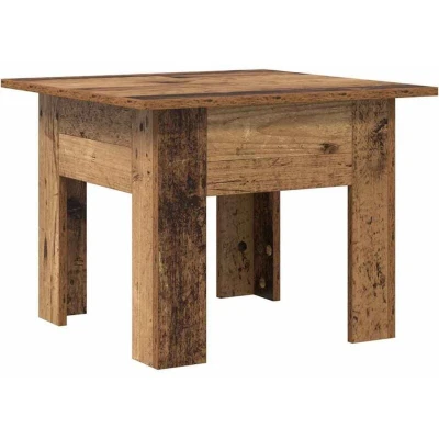 Image of vidaXL Coffee Table Old wood 55 x 42 cm