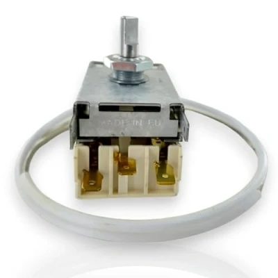 Image of DL pro Thermostat 475 mm Capillary Tube 3 x 4.8 AMP for Liebherr 6151808 Ranco K57 S5587 Fridge Freezer Combination