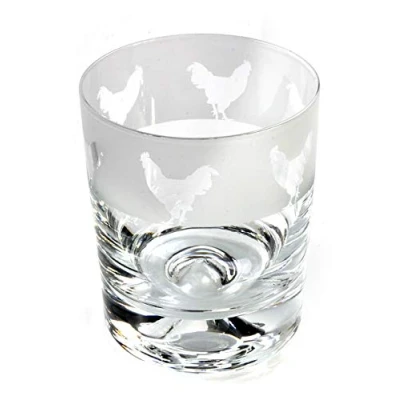 Image of Animo Glass Cockerel Whisky Tumbler