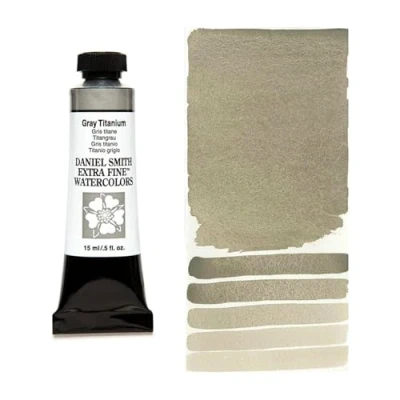 Image of Daniel Smith Watercolor, 15 Milliliter Tube, Gray Titanium (284600241)