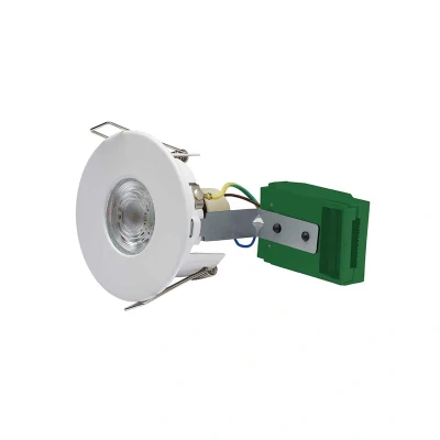 Image of Open Back GU10 Downlight Matt White Bell Lighting Firestay Protector