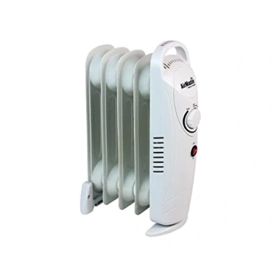 Image of Fsmisc AIRCRMINI Oil Filled Radiator 500W Heater, White/Black