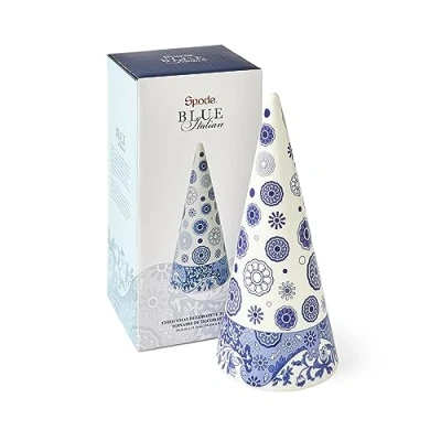 Image of Blue Italian Christmas Topiary 10 Single