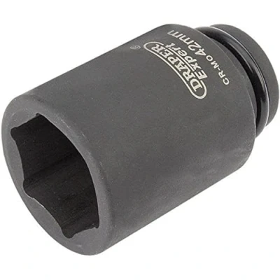 Image of Draper Expert 5073 42mm 3/4 inch Square Drive Hi Torq 6 Point Deep Impact Socket