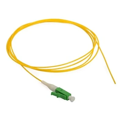 Image of 10 x CHB Fibre Optic Pigtails Single Mode 2 Meter Yellow SC LC FC UPC APC Connector G652D 2M Optical Patch Cable 9/125 (LC/APC)
