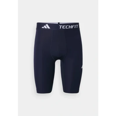 Image of adidas Performance Techfit Compression Short Leggings, Men&#039;s, Size: Large, Legend ink