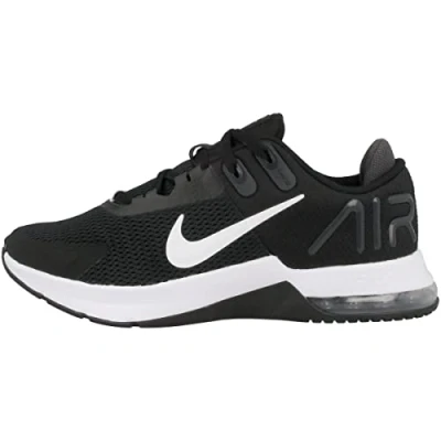 Image of Nike Air Zoom Structure 24, Men&#039;s Sneakers, Black Anthracite White, 10 UK