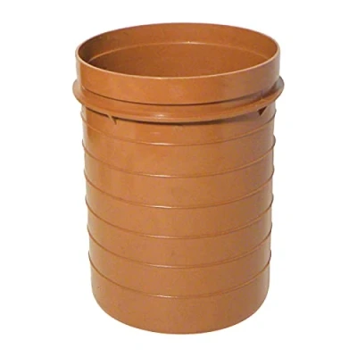 Image of Gully Raising Piece 110mm Underground Drainage Pipe Fittings Bend Trap Gulley Socket Grid Coupler