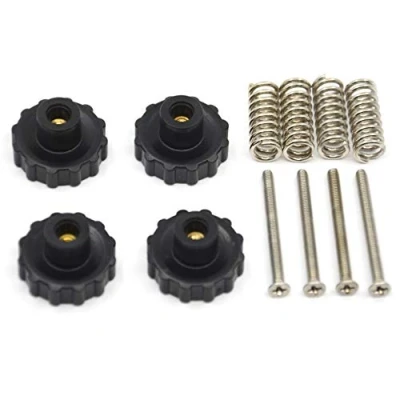 Image of Befenybay 4PCS Upgraded Hand Twist Leveling Nut Diameter 22mm + Hot Bed Spring M3X35mm Screws for 3D Printer ANYCUBIC Mega Bed/Platform