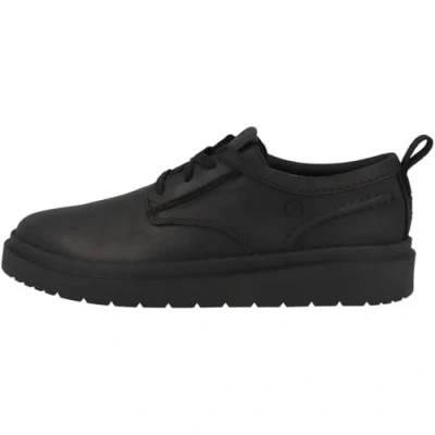 Image of Clarks Men&#039;s Polden Lace Derby, Black Leather, 6.5 UK