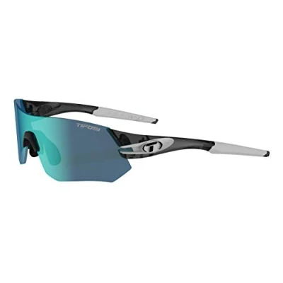 Image of Tifosi Tsali Interchangeable Clarion Lens Sunglasses: Crystal Smoke/White, One Size