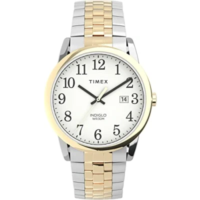 Image of Timex Men Analog Quartz Watch with Stainless Steel Strap TW2V401009J