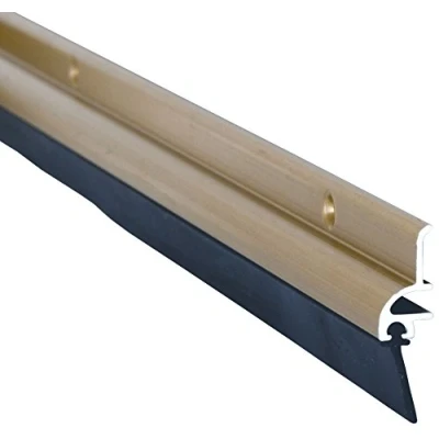 Image of STORMGUARD 03SR0210914G 914 mm BDS Rubber Bottom of The Door Seal, Gold Effect, 914mm / 36inches Long