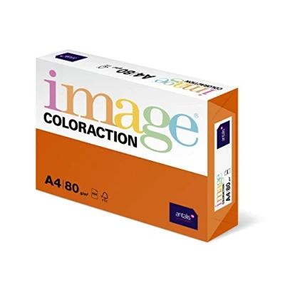 Image of Image Coloraction Deep Orange (Amsterdam) A4 210x297mm 80gm2 fsc4 500sh/RM 5rm/BX