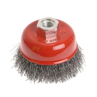 Image of Faithfull WBC75 Wire Cup Brush 75 x M14 2 / 0.30mm