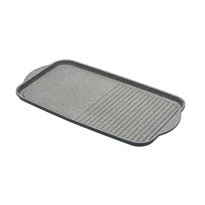 Image of Master Class Induction Aluminium 46 x 26cm Griddle Tray Marble Coating