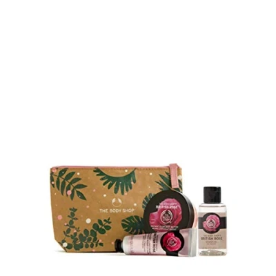 Image of The Body Shop Hand Picked British Rose Holiday Beauty Bag, 4.73 Fl Oz